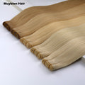Hair Extensions Seamless Weft Invisible 100% Human Hair Double Drawn Virgin Machine Weft Human Hair Extensions